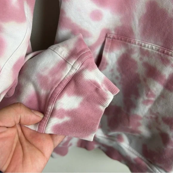 Lululemon All Yours Hoodie Tie Dye Fleece Brier lightweight size: 10 - Picture 9 of 13